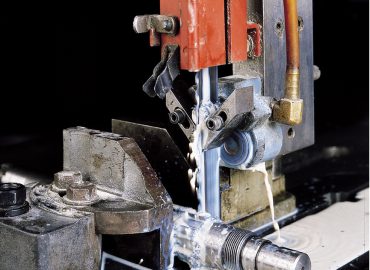 DoALL_Action picture_Tungsten Grit